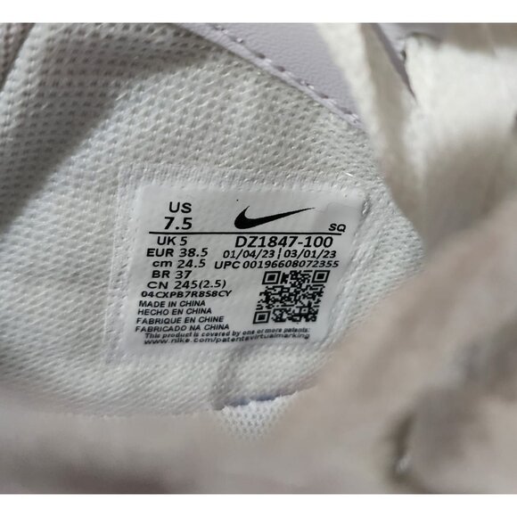 ⭐Nike Air Force 1 Shadow 7.5 Womens Retro Shoes Sneakers White Orange DZ1847-10 - Picture 11 of 14